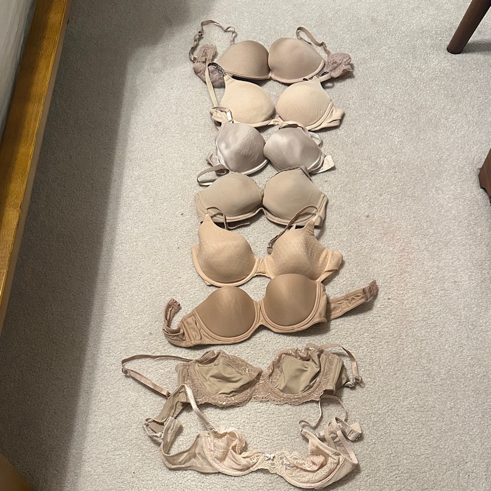 Nude bra bundle 8 total